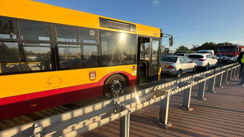 Zderzenie z autobusem